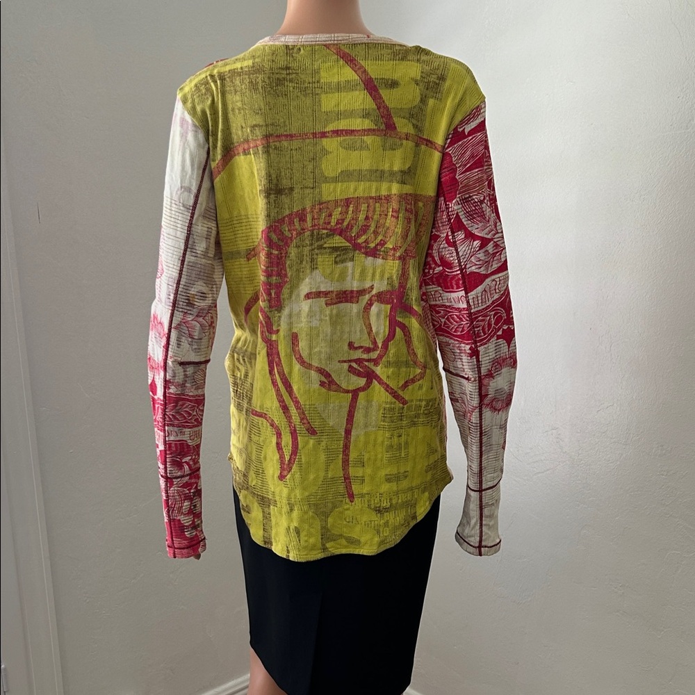 Custo Barcelona vintage long sleeve top - Picture 5 of 11